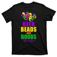 Beer Beads and Boobs Mardi Gras New Orleans T-Shirt