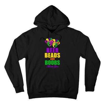 Beer Beads and Boobs Mardi Gras New Orleans Tall Hoodie