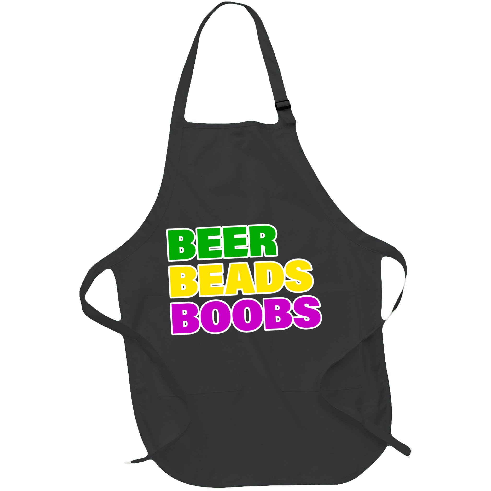 Beer Beads Boobs Apron