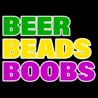 Beer Beads Boobs Apron