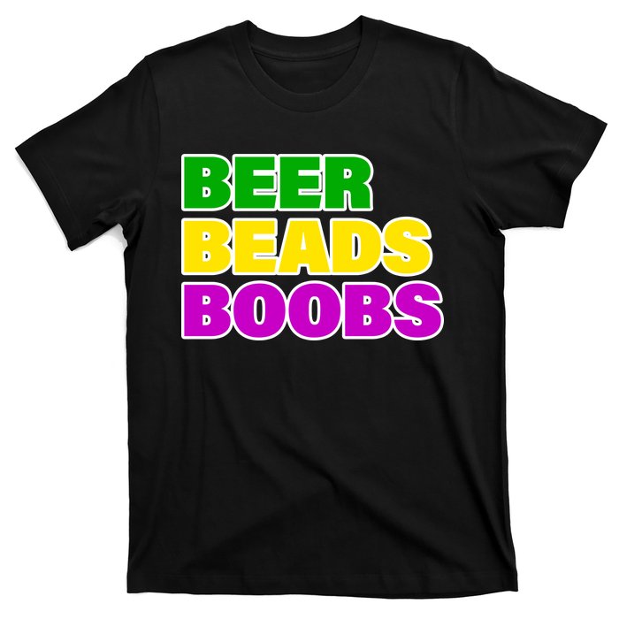 Beer Beads Boobs T-Shirt