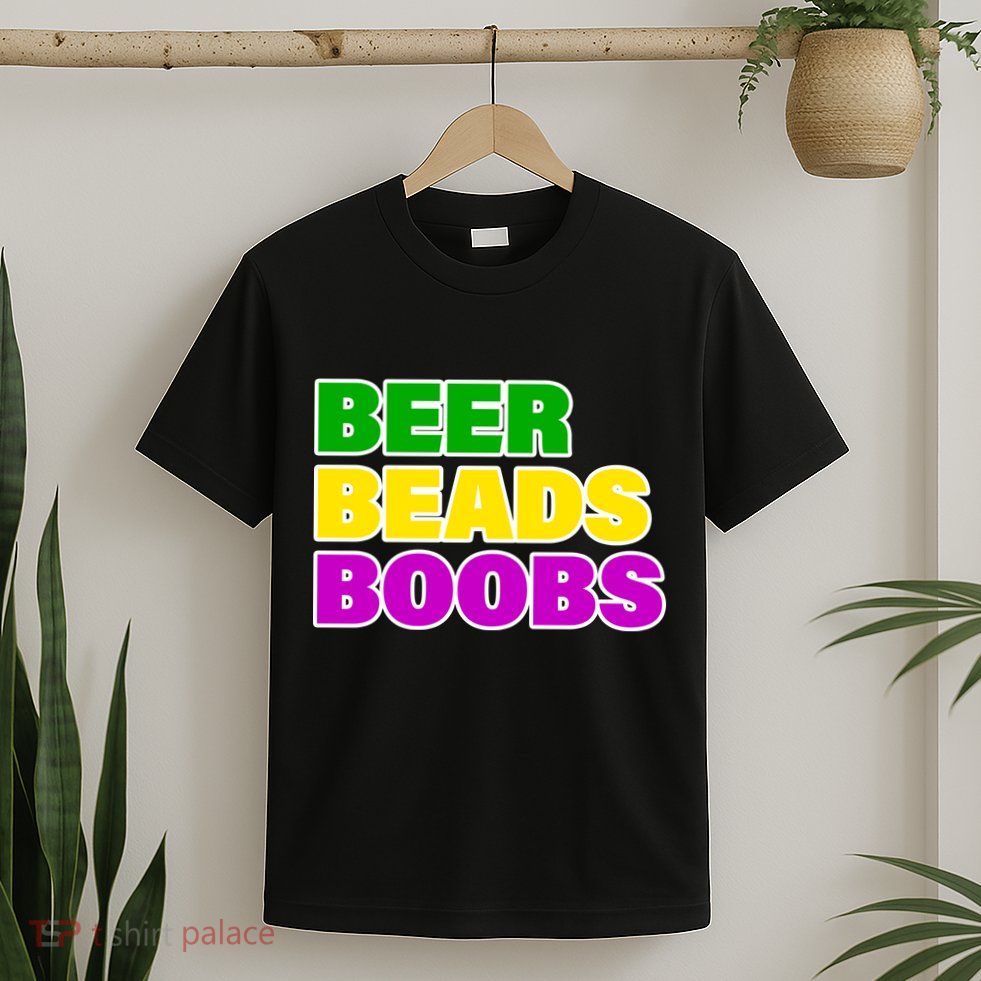 Beer Beads Boobs T-Shirt