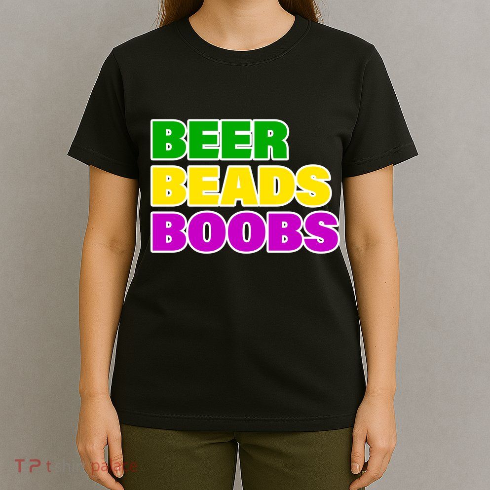 Beer Beads Boobs T-Shirt