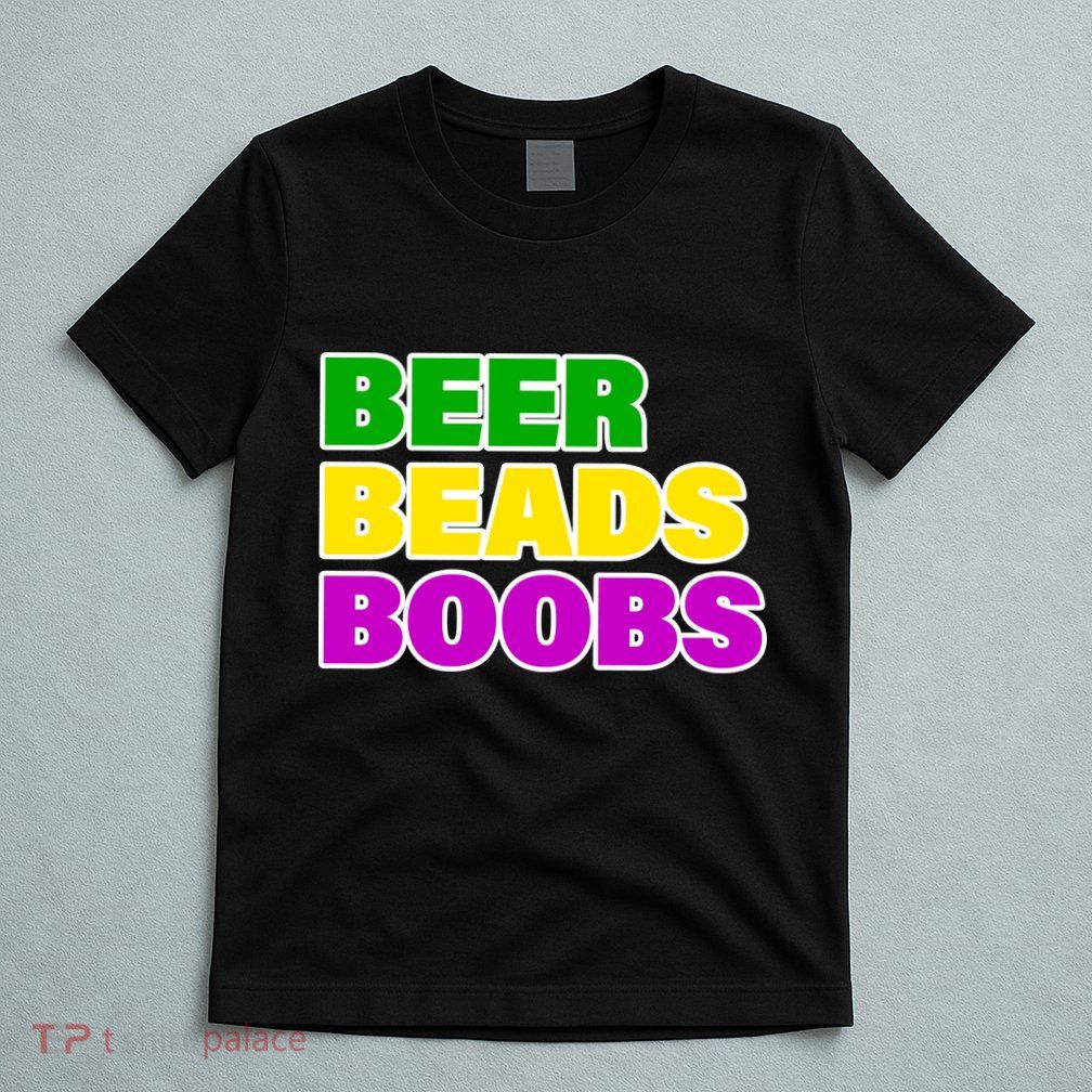 Beer Beads Boobs T-Shirt