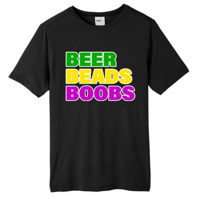 Beer Beads Boobs Tall Fusion ChromaSoft Performance T-Shirt