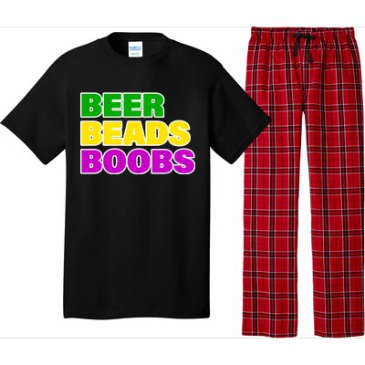 Beer Beads Boobs Pajama Set