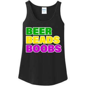 Beer Beads Boobs Ladies Essential Tank