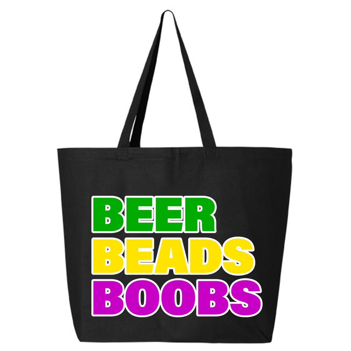 Beer Beads Boobs 25L Jumbo Tote