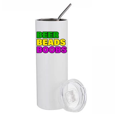 Beer Beads Boobs Stainless Steel Tumbler