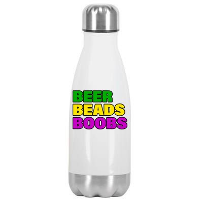 Beer Beads Boobs Stainless Steel Insulated Water Bottle