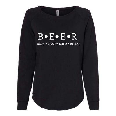 Beer Brewer Funny Craft Beer Brewmaster Womens California Wash Sweatshirt