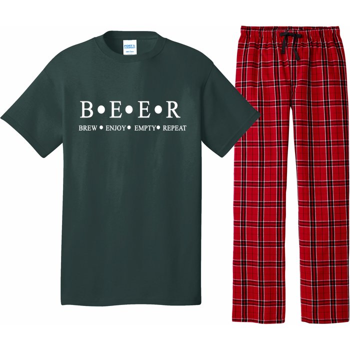 Beer Brewer Funny Craft Beer Brewmaster Pajama Set