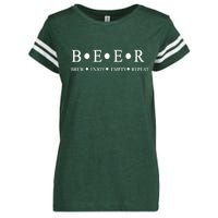 Beer Brewer Funny Craft Beer Brewmaster Enza Ladies Jersey Football T-Shirt