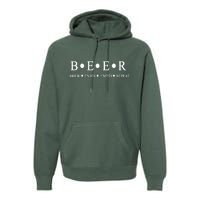 Beer Brewer Funny Craft Beer Brewmaster Premium Hoodie