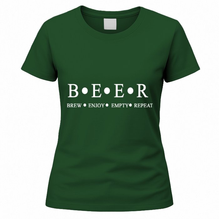 Beer Brewer Funny Craft Beer Brewmaster Women's T-Shirt