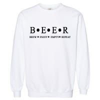 Beer Brewer Funny Craft Beer Brewmaster Garment-Dyed Sweatshirt