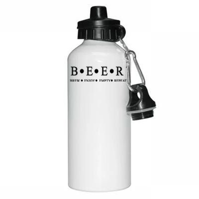 Beer Brewer Funny Craft Beer Brewmaster Aluminum Water Bottle