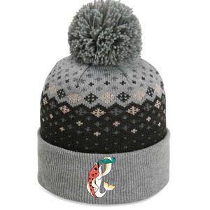 Beer Fish The Baniff Cuffed Pom Beanie