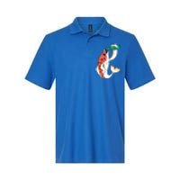 Beer Fish Softstyle Adult Sport Polo