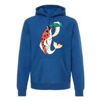 Beer Fish Premium Hoodie