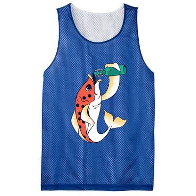 Beer Fish Mesh Reversible Basketball Jersey Tank