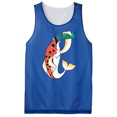 Beer Fish Mesh Reversible Basketball Jersey Tank