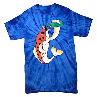 Beer Fish Tie-Dye T-Shirt