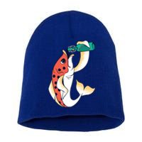 Beer Fish Short Acrylic Beanie