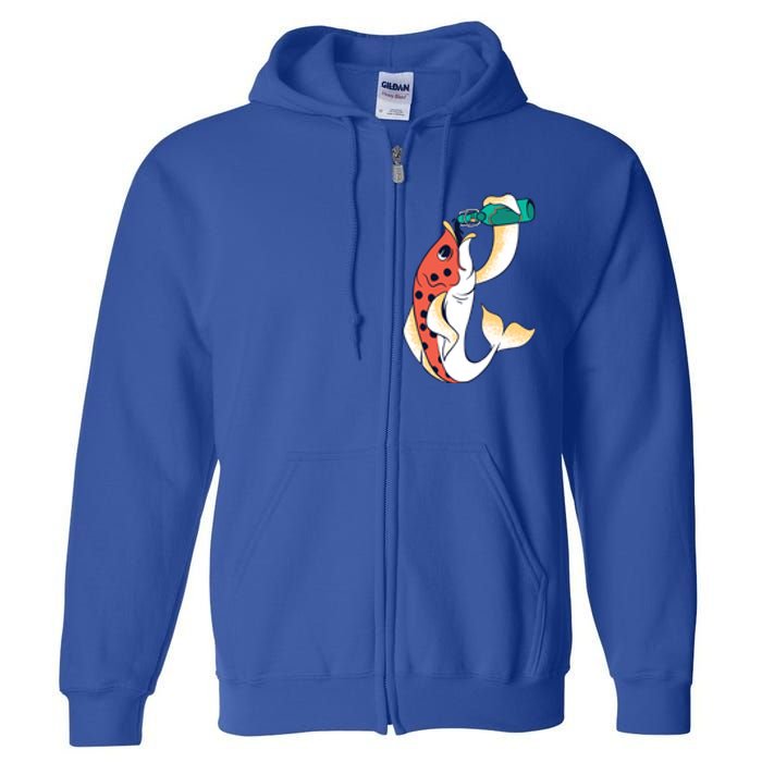 Beer Fish Full Zip Hoodie