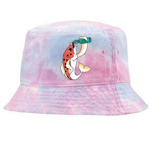 Beer Fish Tie-Dyed Bucket Hat