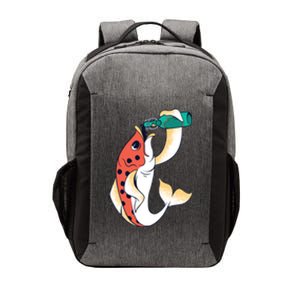 Beer Fish Vector Backpack