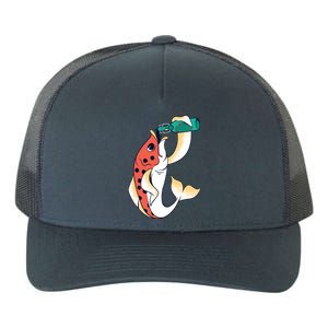 Beer Fish Yupoong Adult 5-Panel Trucker Hat