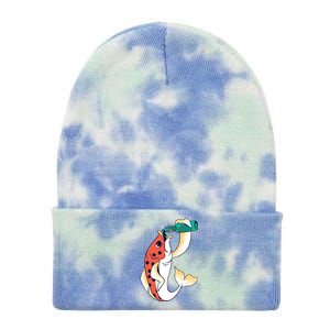 Beer Fish Tie Dye 12in Knit Beanie