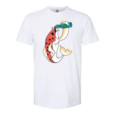 Beer Fish Softstyle® CVC T-Shirt