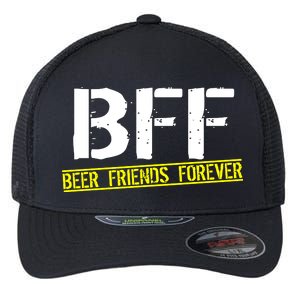 Beer Friends Forever BFF Flexfit Unipanel Trucker Cap