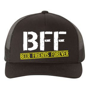 Beer Friends Forever BFF Yupoong Adult 5-Panel Trucker Hat