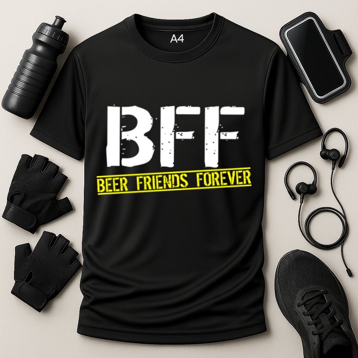 Beer Friends Forever BFF Cooling Performance Crew T-Shirt