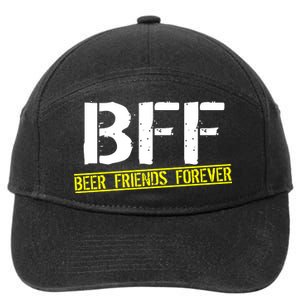 Beer Friends Forever BFF 7-Panel Snapback Hat