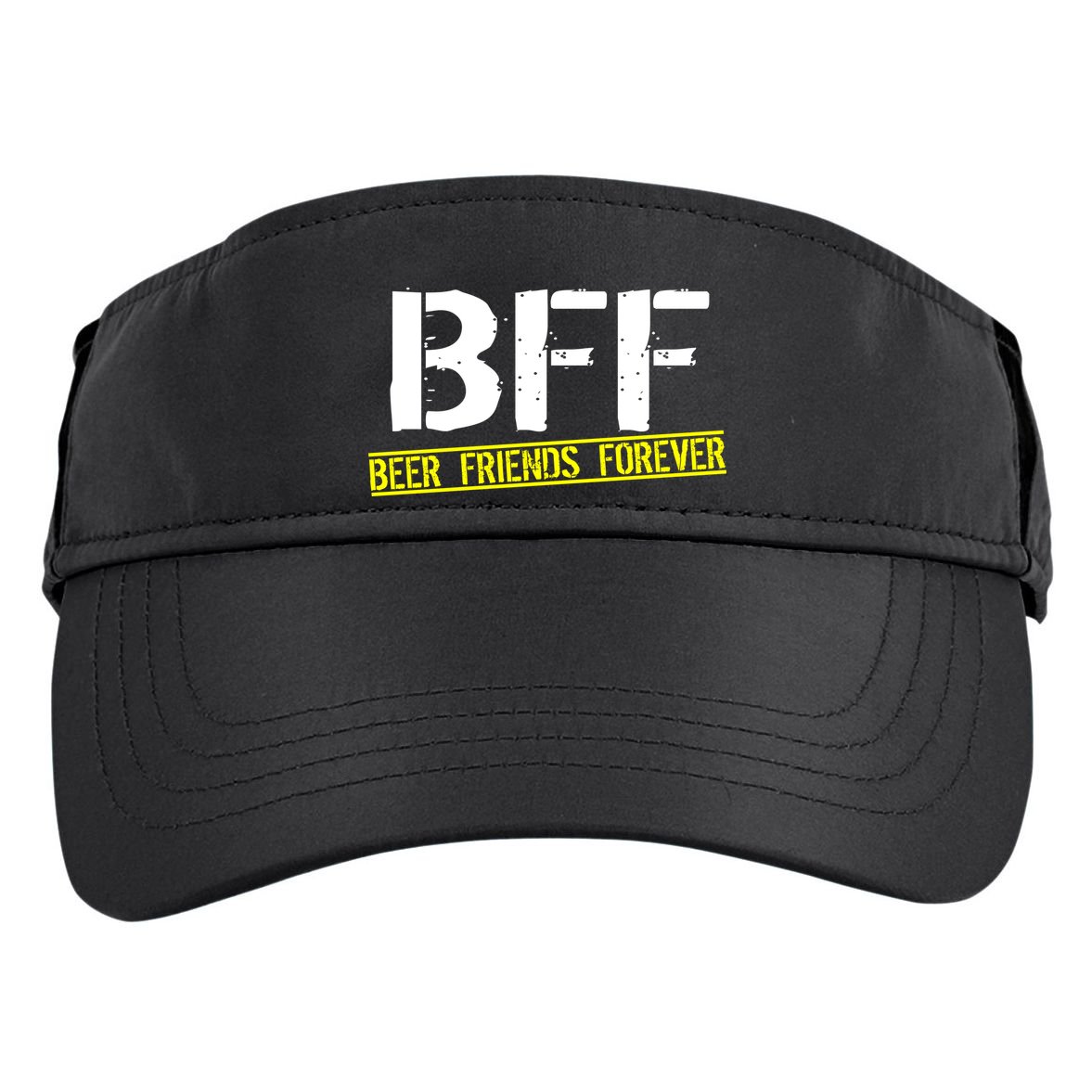 Beer Friends Forever BFF Adult Drive Performance Visor