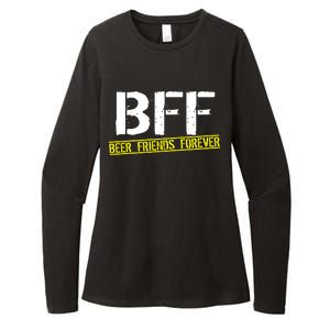 Beer Friends Forever BFF Womens CVC Long Sleeve Shirt