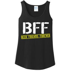 Beer Friends Forever BFF Ladies Essential Tank