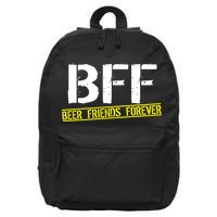 Beer Friends Forever BFF 16 in Basic Backpack