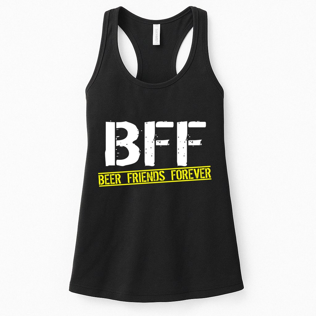 Beer Friends Forever BFF Womens Tank Top