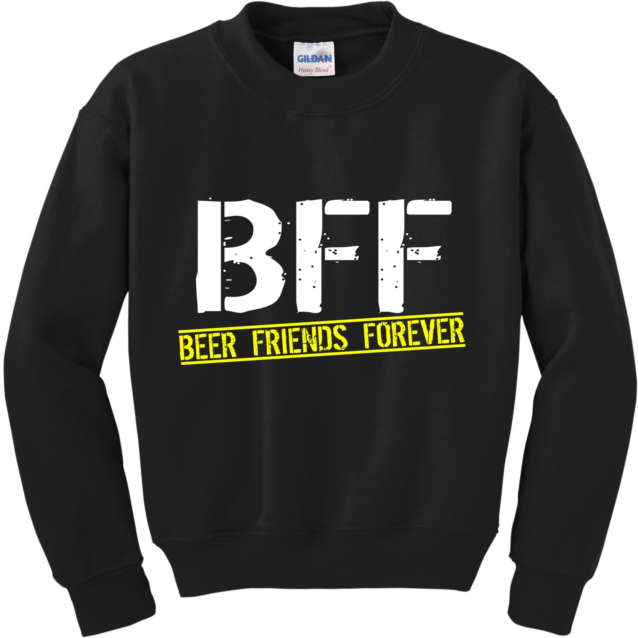 Beer Friends Forever BFF Kids Sweatshirt