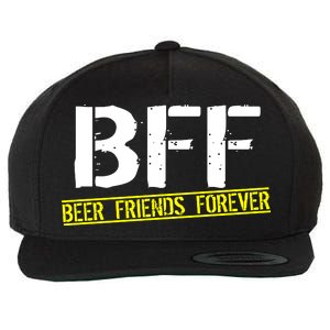 Beer Friends Forever BFF Wool Snapback Cap