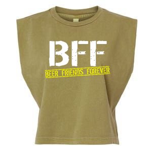 Beer Friends Forever BFF Garment-Dyed Women's Muscle Tee