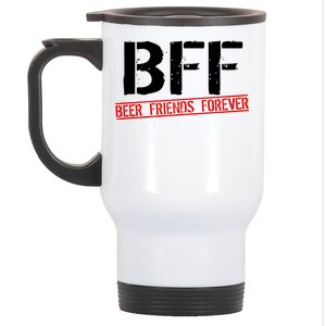 Beer Friends Forever BFF Stainless Steel Travel Mug