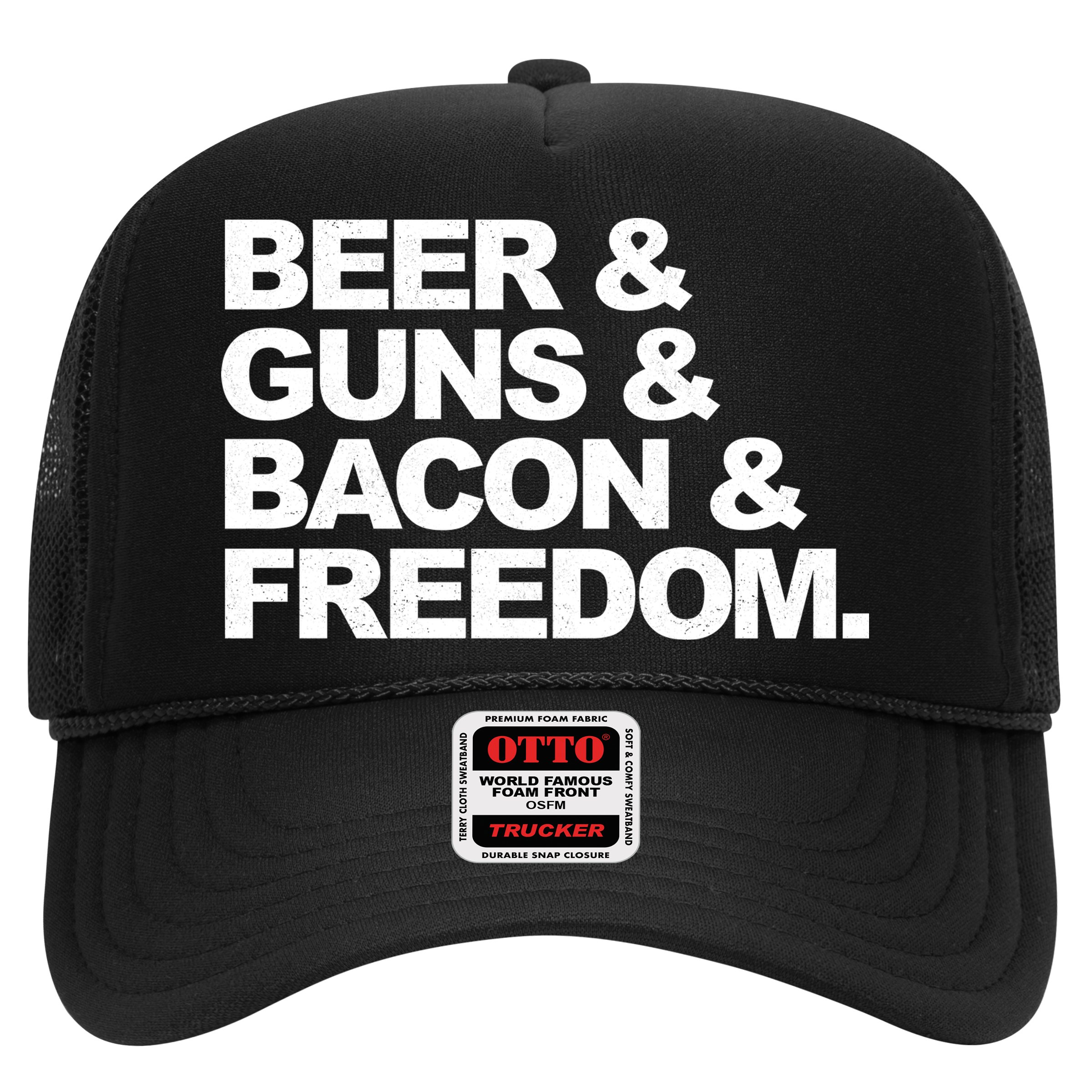 Beer Guns Bacon & Freedom Hat