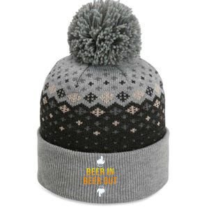 Beer In Beer Out The Baniff Cuffed Pom Beanie