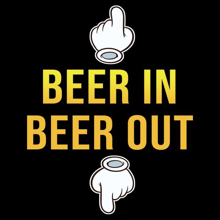 Beer In Beer Out USA-Made Doggie Bandana